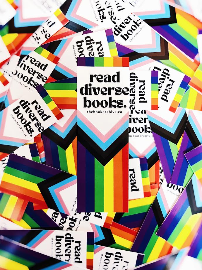“Read Diverse Books” - Bookmark