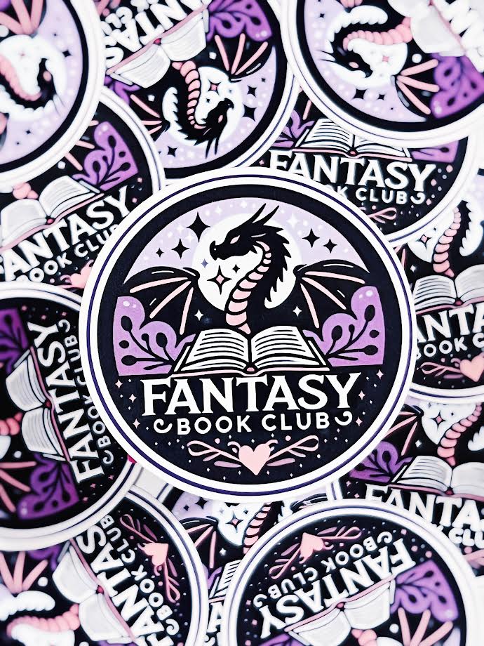 Fantasy Book Club - Vinyl Sticker