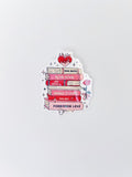 Romance Tropes Stack – Vinyl Sticker