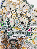 Mystery Book Club Heart - Holographic Vinyl Sticker