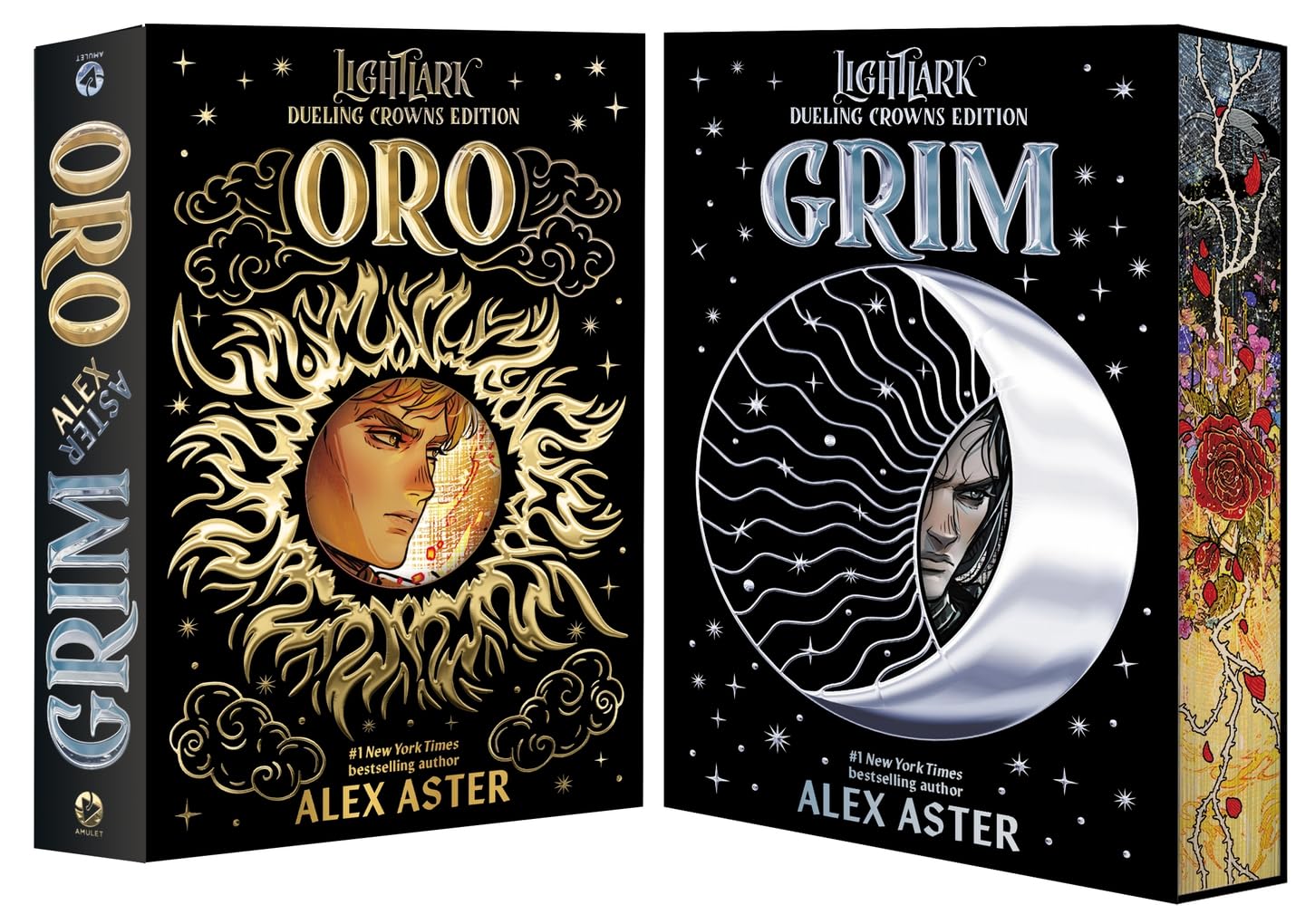 Grim and Oro: Dueling Crowns Edition (A Lightlark Saga Deluxe Companion Book) - Alex Aster