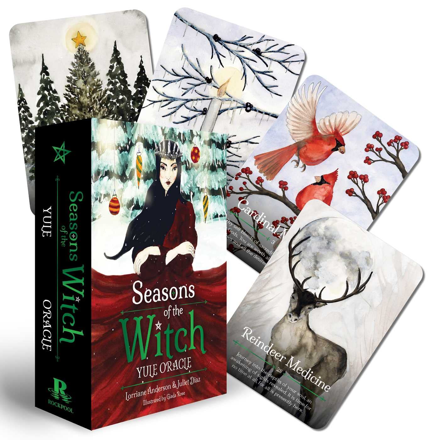 Seasons of the Witch: Yule Oracle - Lorraine Anderson and Juliet Diaz (Pre-Loved - Sealed)