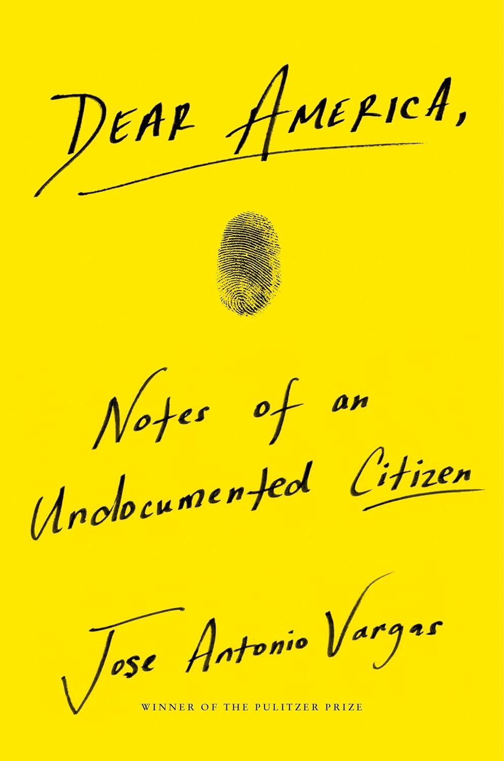 Dear America: Notes of an Undocumented Citizen - Jose Antonio Vargas (Bargain)