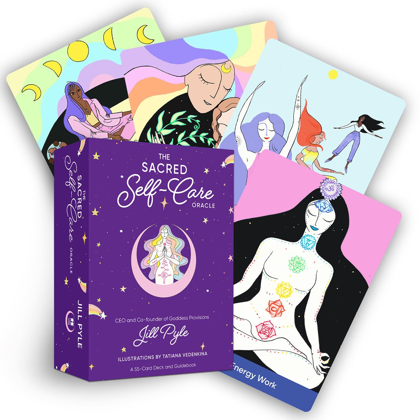 The Sacred Self-Care Oracle: A 55-Card Deck and Guidebook - Jill Pyle (Pre-Loved)