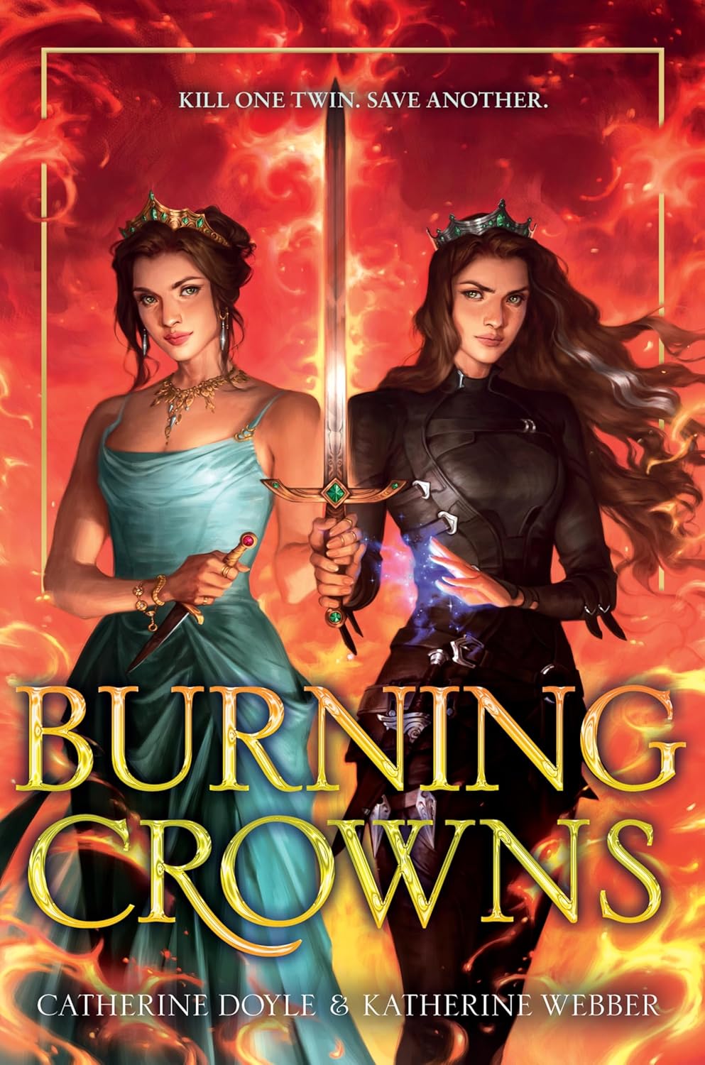 Burning Crowns - Catherine Doyle and Katherine Webber (Pre-Loved)