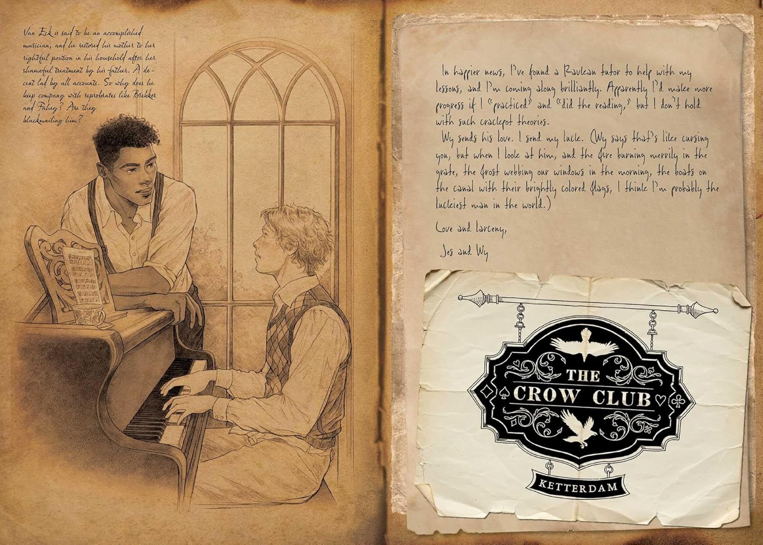 Six of Crows: A Darker Shore: Letters from Ketterdam - Leigh Bardugo