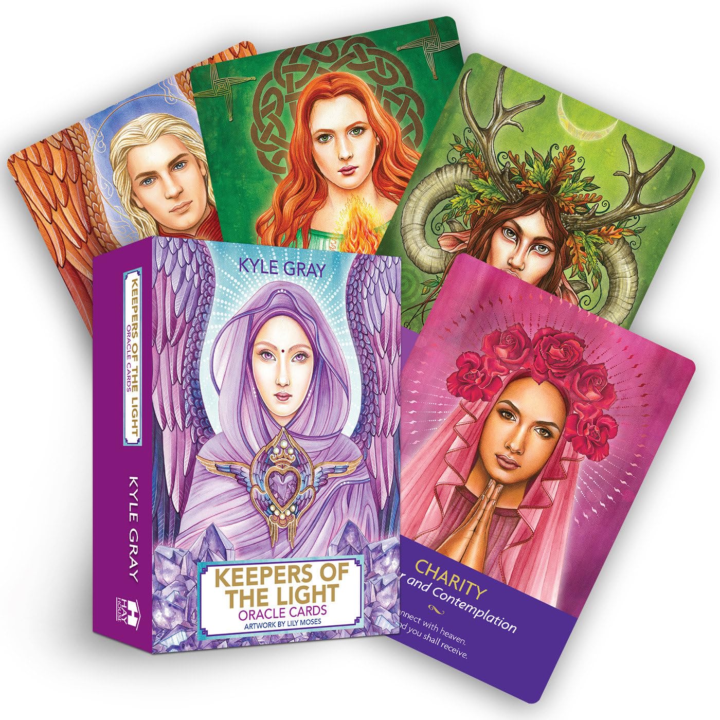 Keepers of the Light Oracle Cards - Kyle Gray (Pre-Loved)