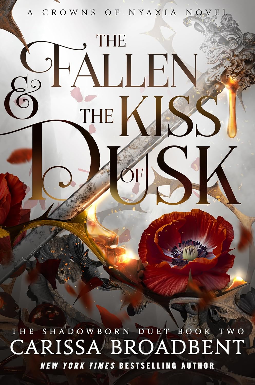 The Fallen & the Kiss of Dusk - Carissa Broadbent (Signed Copy)