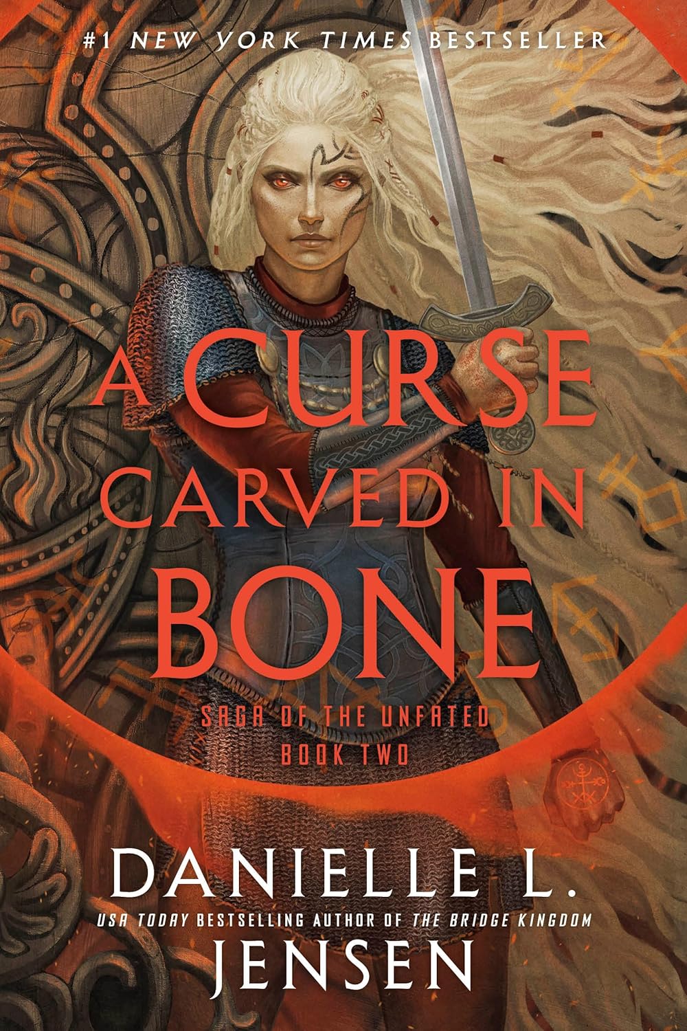 A Curse Carved in Bone - Danielle L. Jensen (Pre-Loved)
