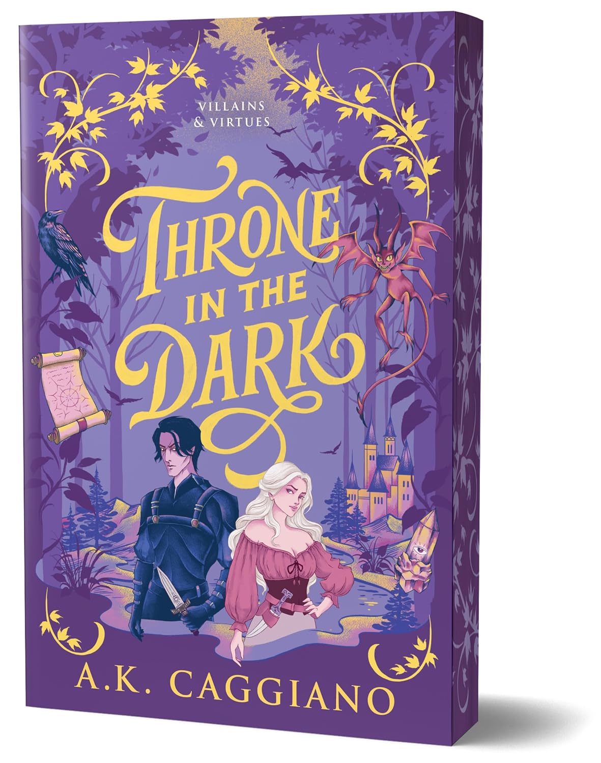 Throne in the Dark (Deluxe Edition): A Novel - A.K. Caggiano
