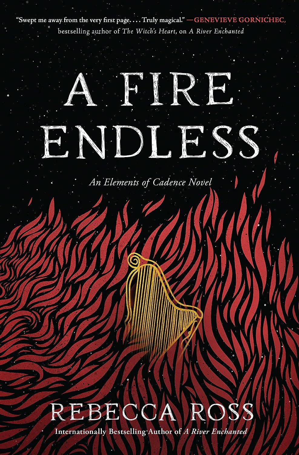 A Fire Endless (Elements of Cadences #2) - Rebecca Ross (Pre-Loved)