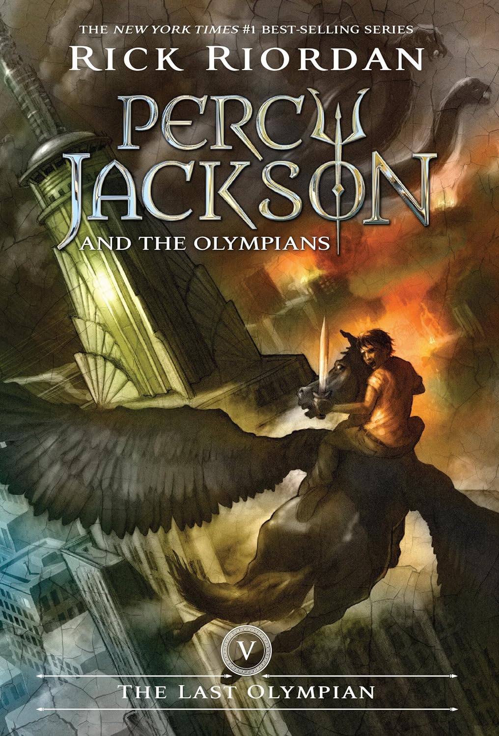 The Last Olympian - Rick Riordan (Pre-Loved)