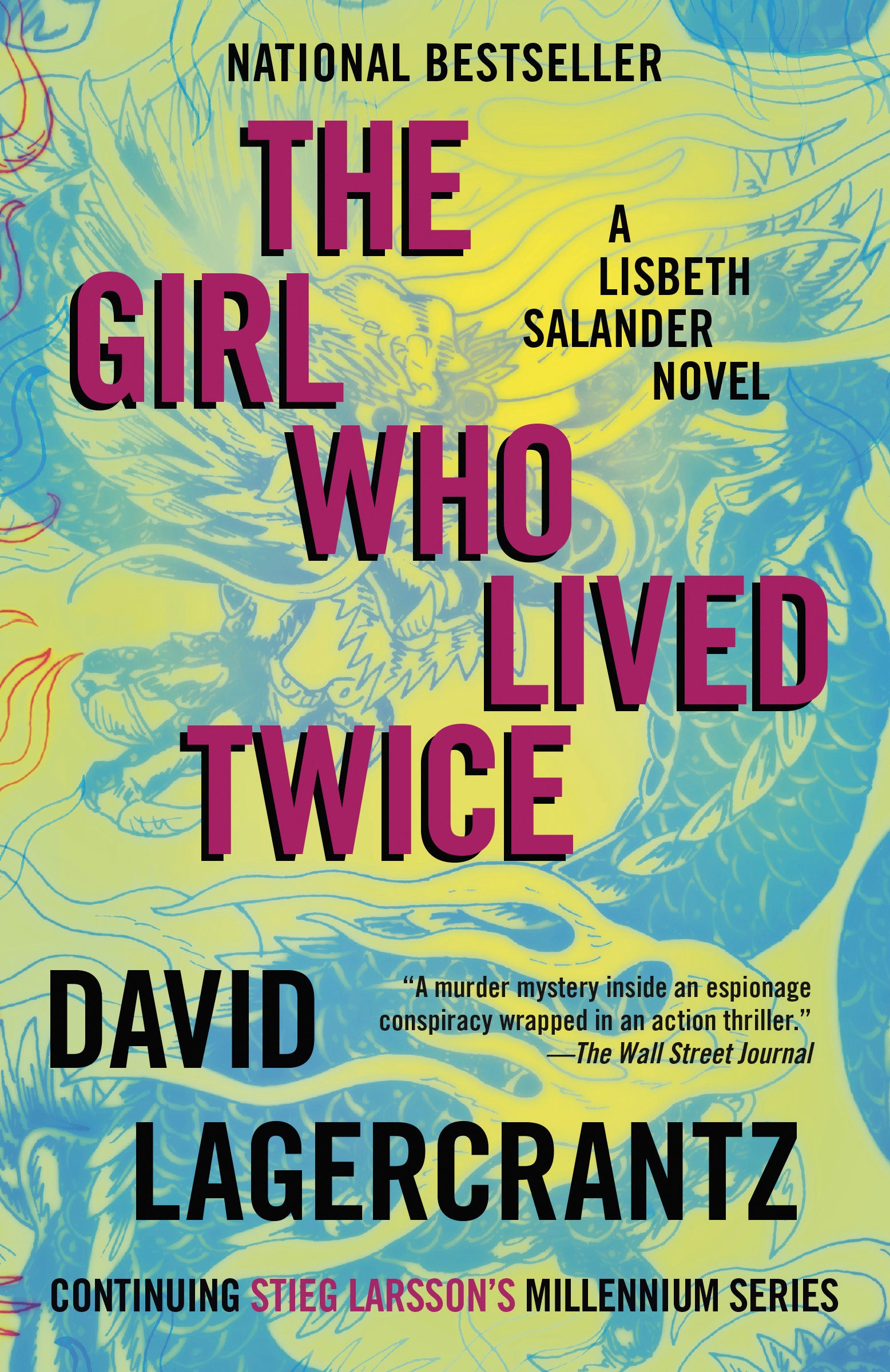 The Girl Who Lived Twice - David Lagercrantz (Pre-Loved)