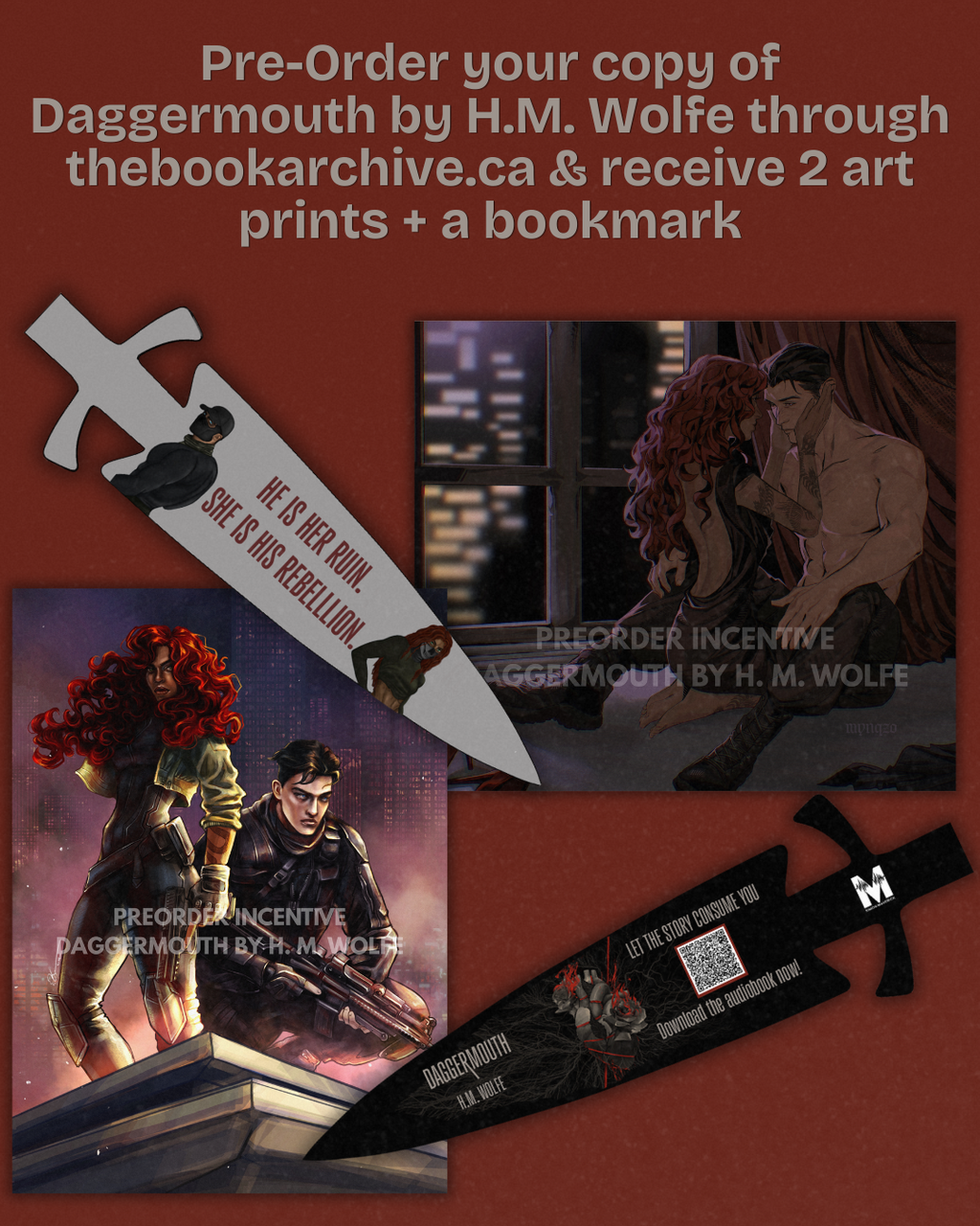 Daggermouth - H.M. Wolfe (Pre-Order Incentive)
