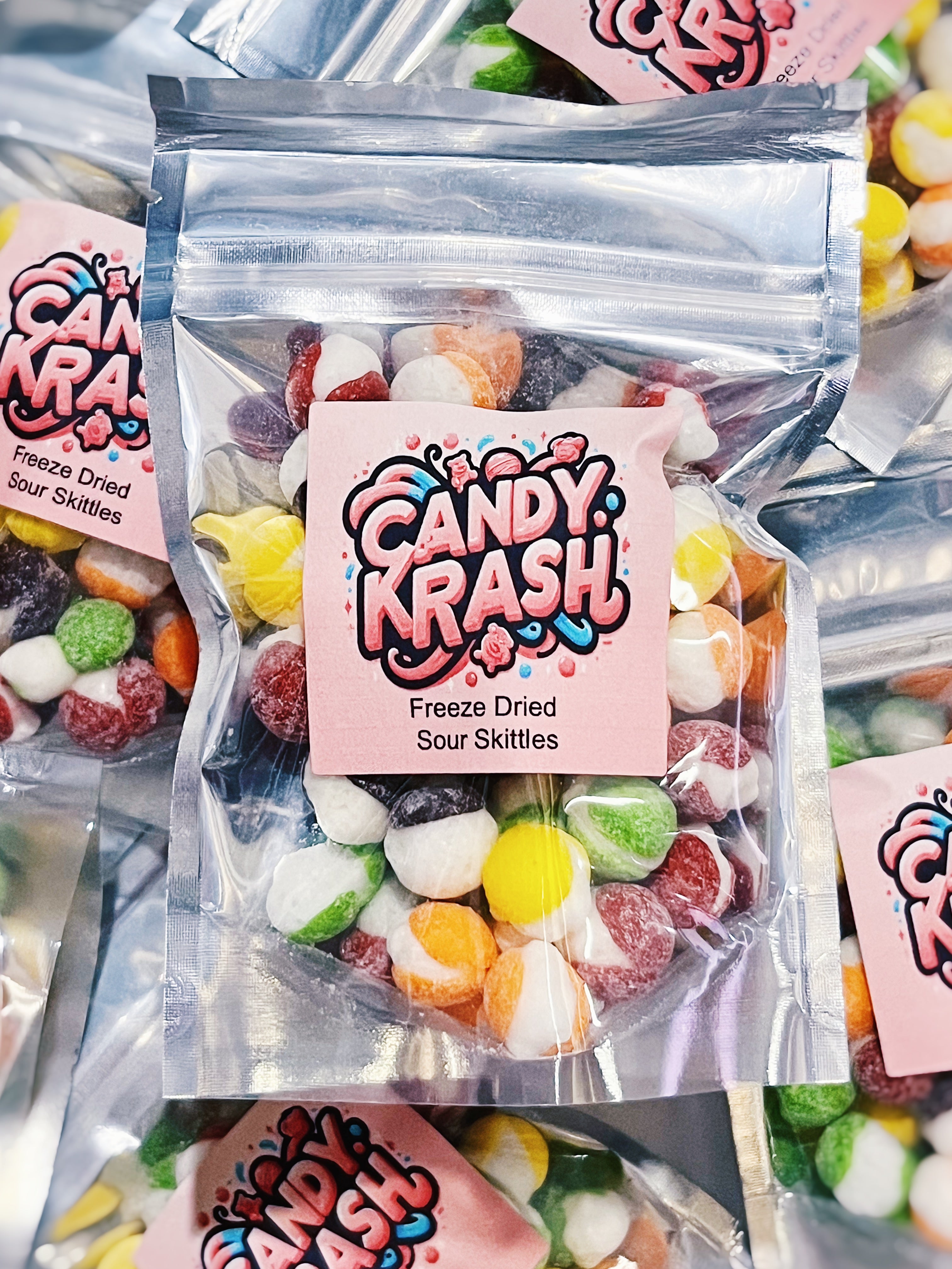 Sour Freeze Dried Skittles (50g)