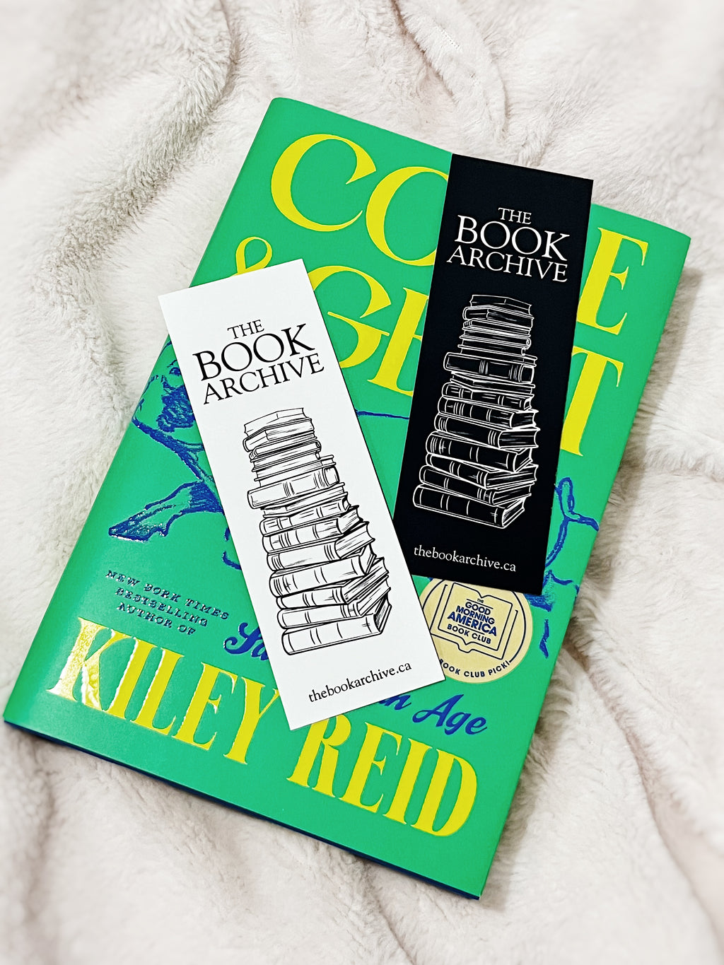 The Book Archive Bookmark - Black