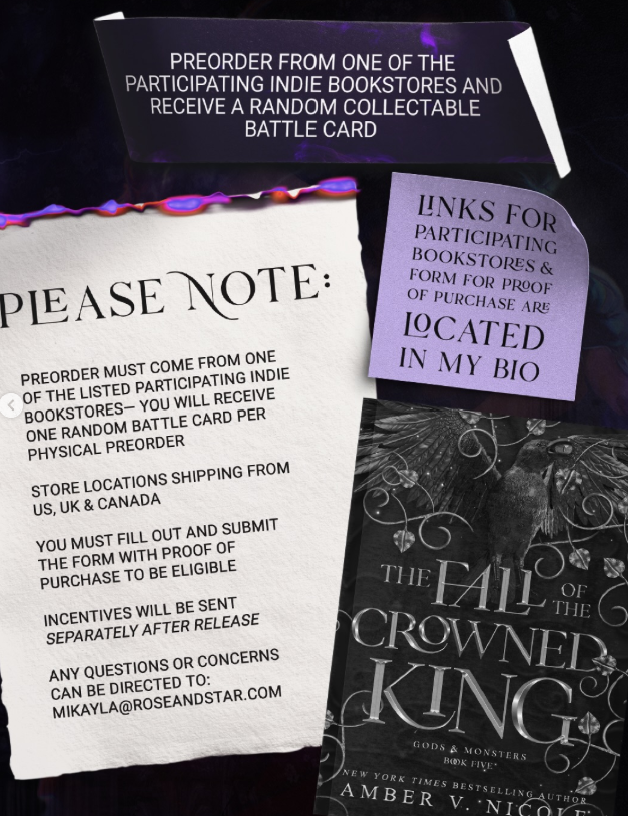 The Fall of the Crowned King (Pre-Order Incentive)