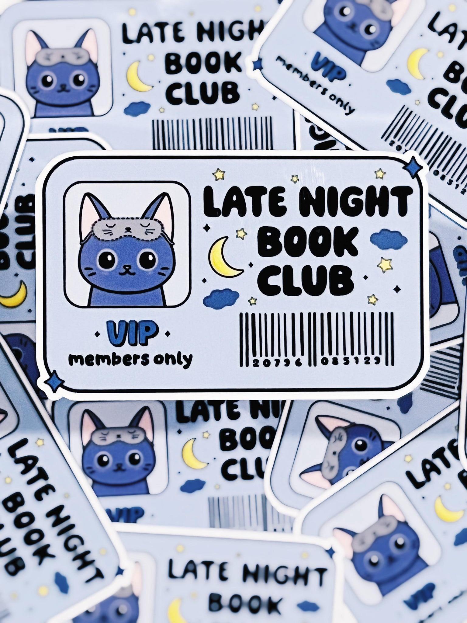 Late Night Book Club - VIP Membership Vinyl Sticker